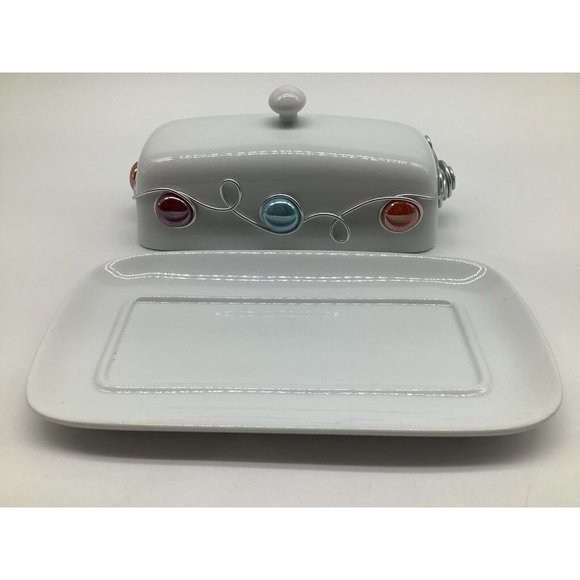 Cordon Blue BIA Jeweled Butter Dish - Picture 8 of 14